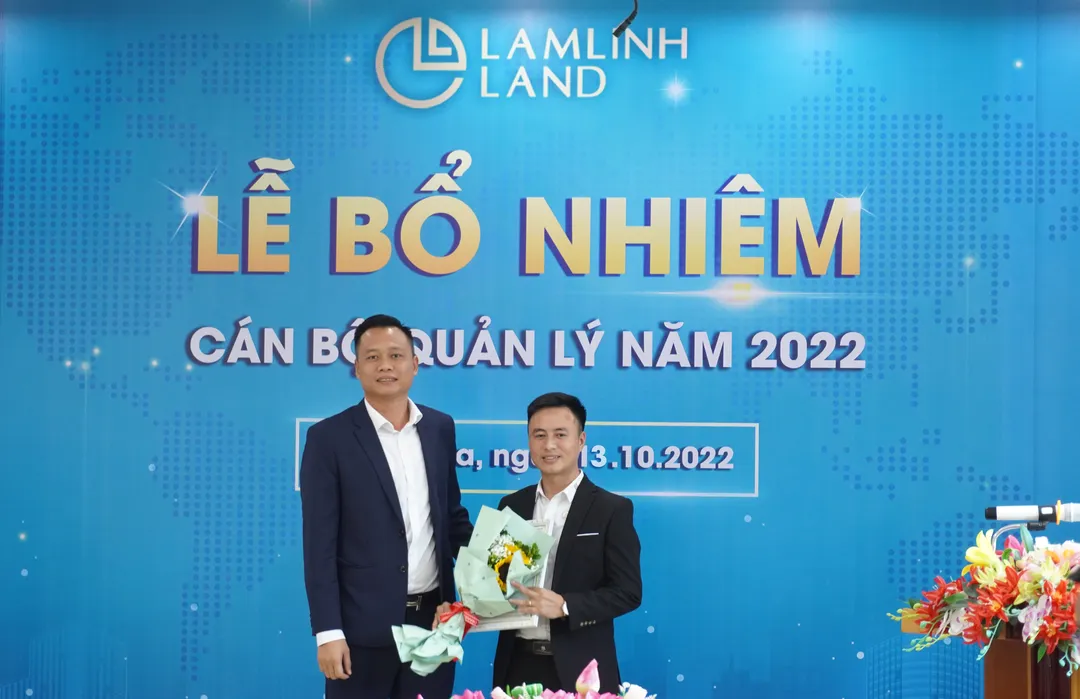 Lễ bổ nhiệm cán bộ quản lý năm 2022 - Lam Linh Land